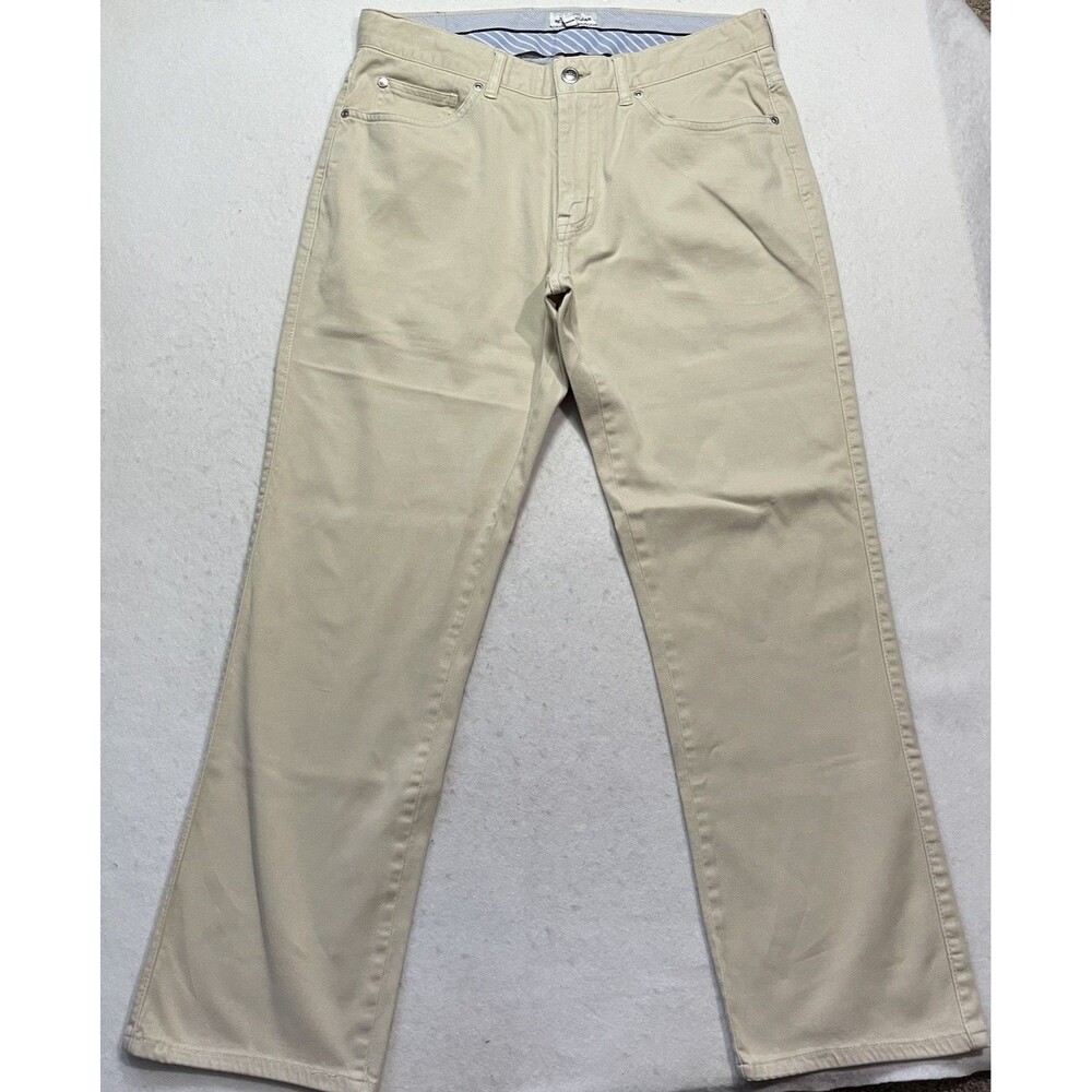 Peter Millar Cream Chinos